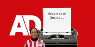 Grapje over Sparta