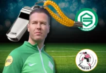 Danny Makkelie fluit FC Groningen - Sparta